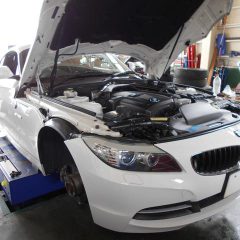 BMW Z4 E89 12カ月点検　ブレーキパット交換
