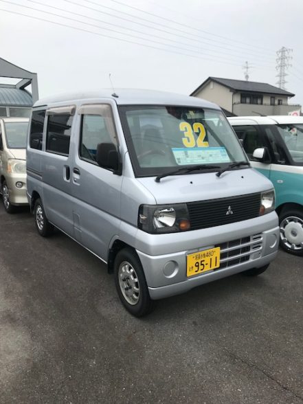 ミニキャブバン　CD　４WD　ハイルーフ　５速MT｜尾張旭市にある中部運輸局指定民間車検工場