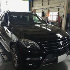 メルセデスベンツ　ML350　W166　265/45R20　タイヤ交換