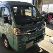 ハイゼットジャンボ　新車　ナビ取付