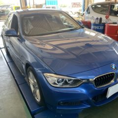 BMW　３シリーズ　Ｆ３０　ランフラットタイヤ交換　