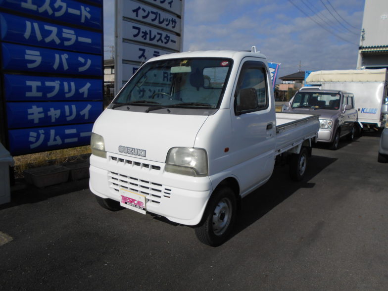 スズキ　キャリーT　KU 三方開 パワステ付　｜尾張旭市にある中部運輸局指定民間車検工場