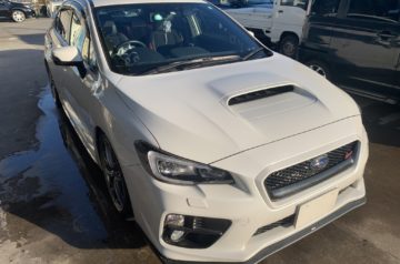 スバルＷＲＸ　ＶＡＢ　ＨＫＳメタルキャタライザー取付