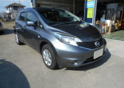 日産　ノート　 X 　フルセグSDナビ　バックモニター　ETC｜尾張旭市にある中部運輸局指定民間車検工場