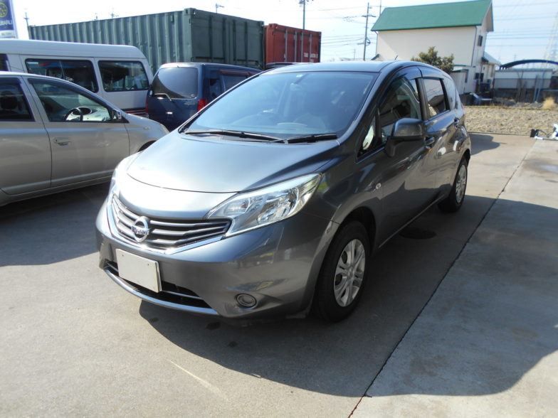 日産　ノート　 X 　フルセグSDナビ　バックモニター　ETC｜尾張旭市にある中部運輸局指定民間車検工場