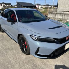 ホンダ　シビック　ＦＬ５　タイプＲ　前後ドライブレコーダー取付