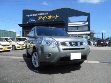 日産　エクストレイル　2.0Ｘ　パートタイム４ＷＤ　純正アルミホイール｜尾張旭市にある中部運輸局指定民間車検工場