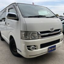 ハイエース２００系　加速不良　インテーク洗浄