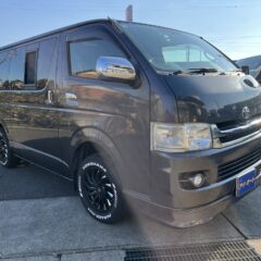 200系ハイエース　インテーク洗浄　タービン交換