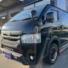 200系ハイエース　車検　オイル漏れ修理