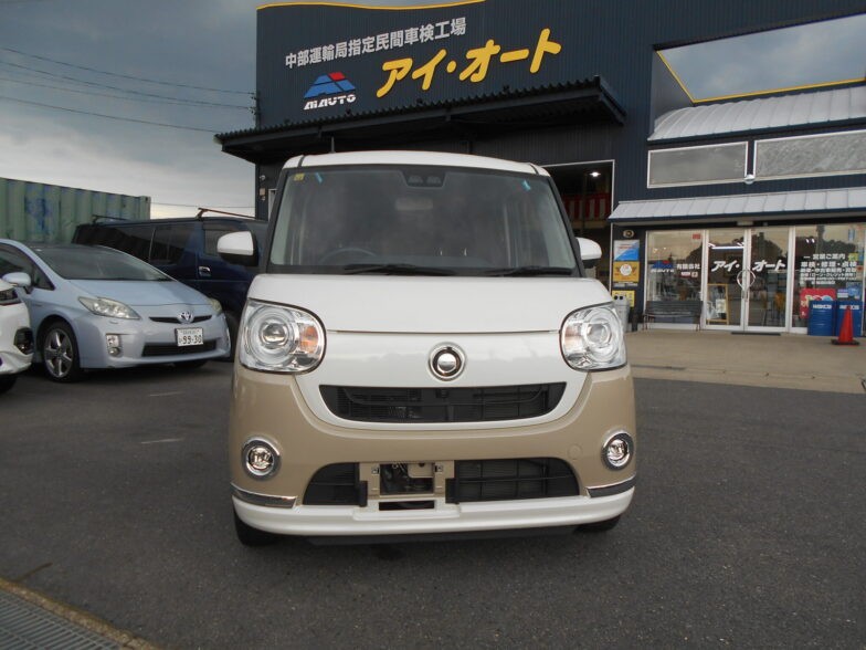 DAIHATSU　ムーヴキャンバス　G　ブラックインテリアリミテッド　SAⅢ　プッシュスタート｜尾張旭市にある中部運輸局指定民間車検工場
