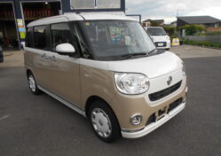 DAIHATSU　ムーヴキャンバス　G　ブラックインテリアリミテッド　SAⅢ　プッシュスタート｜尾張旭市にある中部運輸局指定民間車検工場