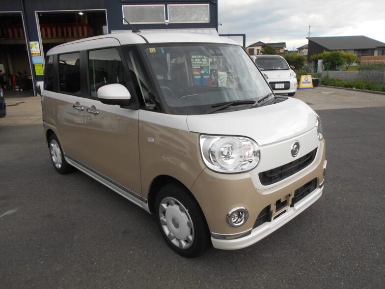 DAIHATSU　ムーヴキャンバス　G　ブラックインテリアリミテッド　SAⅢ　プッシュスタート｜尾張旭市にある中部運輸局指定民間車検工場