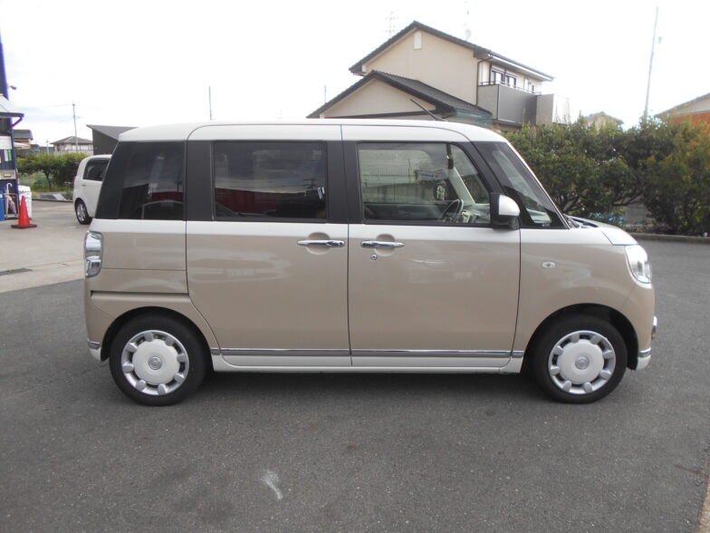DAIHATSU　ムーヴキャンバス　G　ブラックインテリアリミテッド　SAⅢ　プッシュスタート｜尾張旭市にある中部運輸局指定民間車検工場