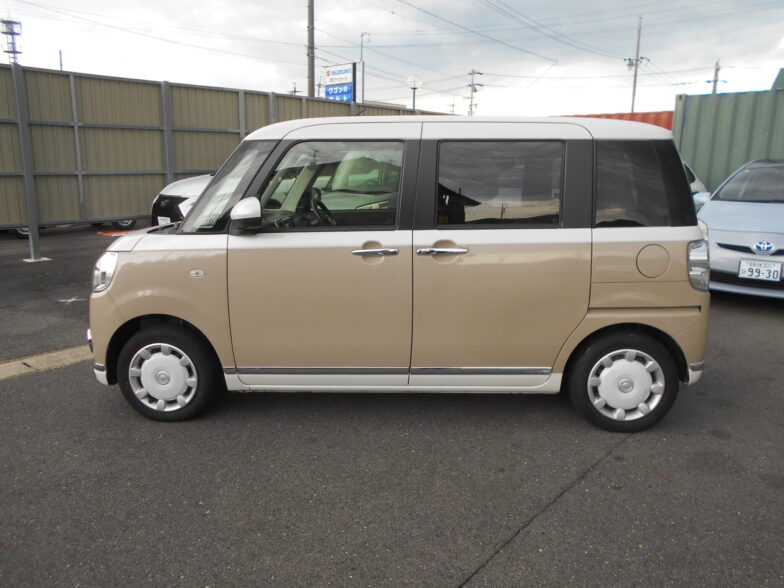 DAIHATSU　ムーヴキャンバス　G　ブラックインテリアリミテッド　SAⅢ　プッシュスタート｜尾張旭市にある中部運輸局指定民間車検工場