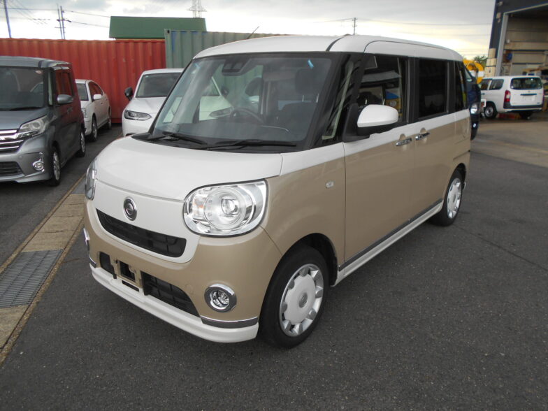 DAIHATSU　ムーヴキャンバス　G　ブラックインテリアリミテッド　SAⅢ　プッシュスタート｜尾張旭市にある中部運輸局指定民間車検工場