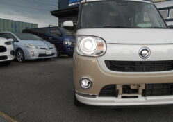 DAIHATSU　ムーヴキャンバス　G　ブラックインテリアリミテッド　SAⅢ　プッシュスタート｜尾張旭市にある中部運輸局指定民間車検工場