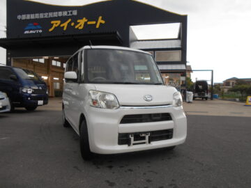 DAIHATSU　タント　660　X　SA　プッシュスタート　スマートキー　SDナビ｜尾張旭市にある中部運輸局指定民間車検工場