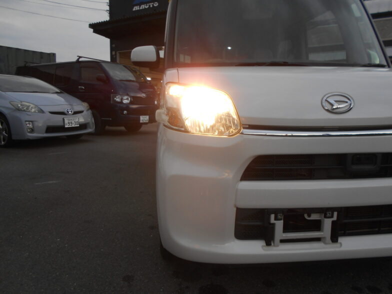 DAIHATSU　タント　660　X　SA　プッシュスタート　スマートキー　SDナビ｜尾張旭市にある中部運輸局指定民間車検工場