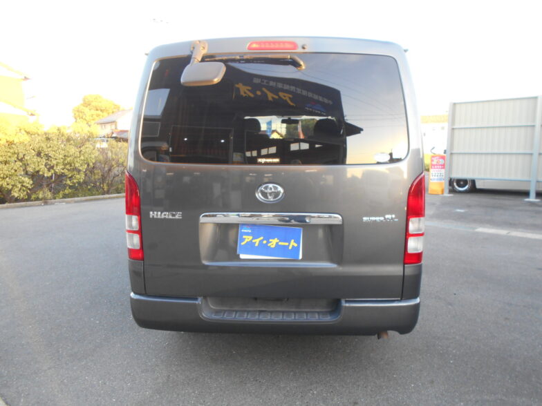 トヨタ　ハイエースバン　スーパーGL｜尾張旭市にある中部運輸局指定民間車検工場
